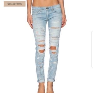 Rag & Bone Dre boyfriend distressed skinny jeans23